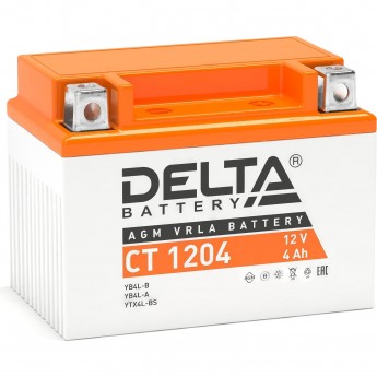 Аккумулятор DELTA CT 1204 12V / 4Ah