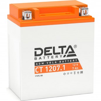 Аккумулятор DELTA CT 1207.1 12V / 7Ah