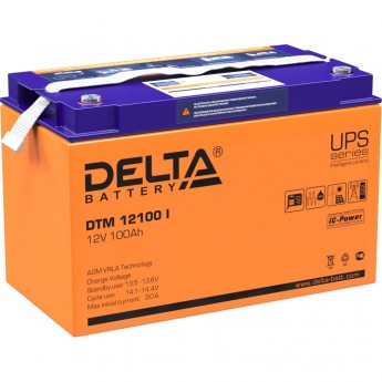 Аккумуляторная батарея DELTA DTM 12100 I 12V / 100Ah