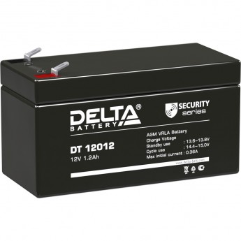 Аккумуляторная батарея DELTA DT 12012 12V / 1.2Ah