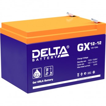 Аккумуляторная батарея DELTA GX 12-12 12V / 12Ah