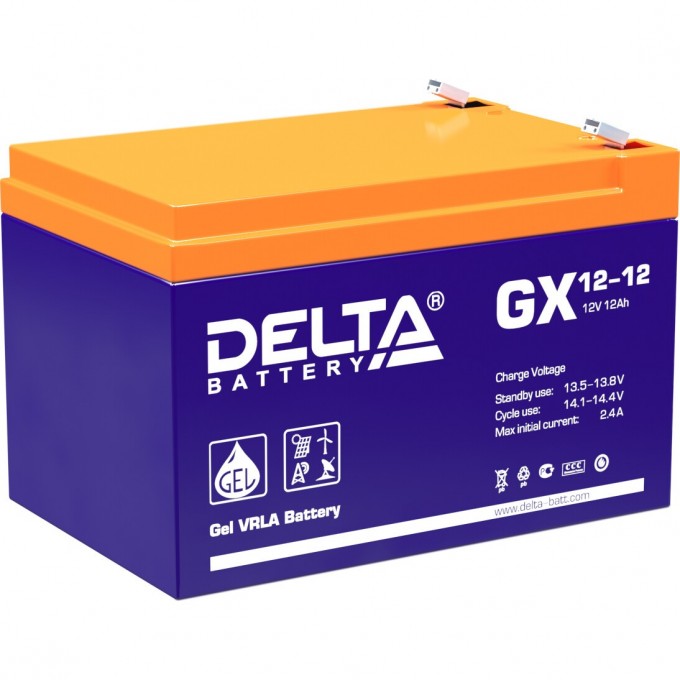 Аккумуляторная батарея DELTA 12V / 12Ah GX 12-12