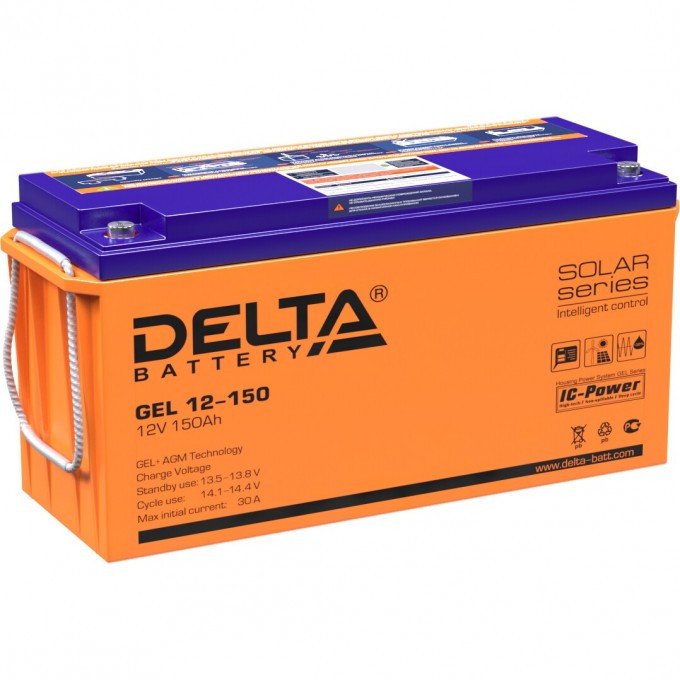 Аккумуляторная батарея DELTA 12V / 150Ah GEL 12-150