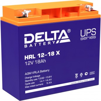 Аккумуляторная батарея DELTA HRL 12-18 X 12V / 18Ah