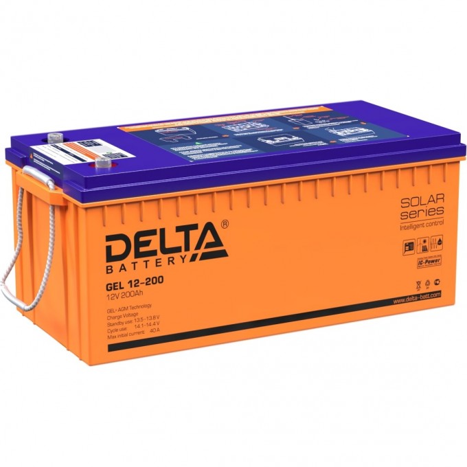 Аккумуляторная батарея DELTA 12V / 200Ah GEL 12-200