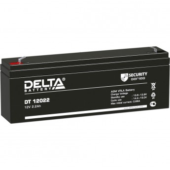 Аккумуляторная батарея DELTA DT 12022 12V / 2.2Ah