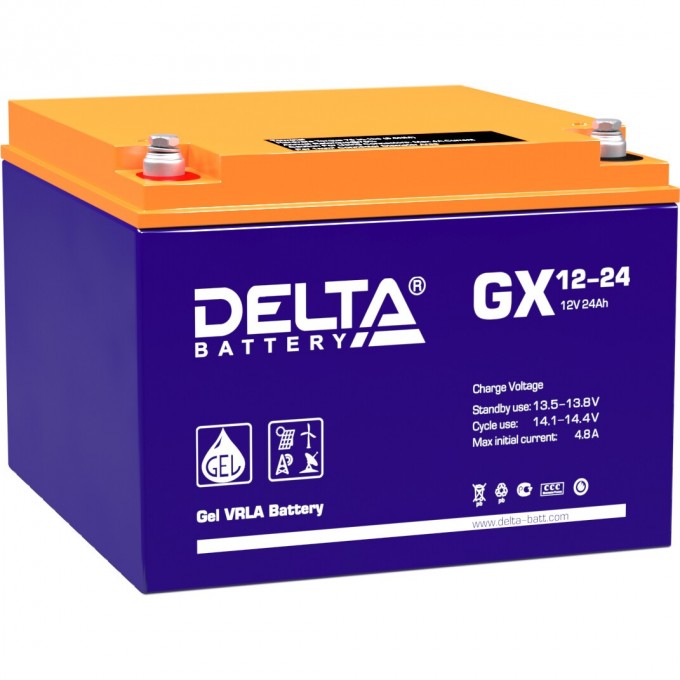 Аккумуляторная батарея DELTA 12V / 24Ah GX 12-24