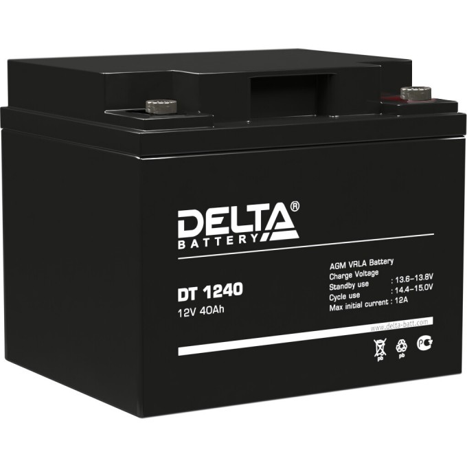 Аккумуляторная батарея DELTA 12V / 40Ah DT 1240