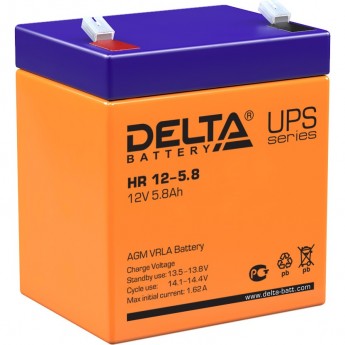 Аккумуляторная батарея DELTA HR 12-5.8 12V / 5.8Ah