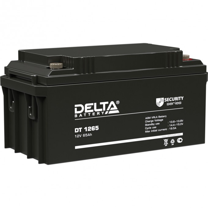 Аккумуляторная батарея DELTA 12V / 65Ah DT 1265