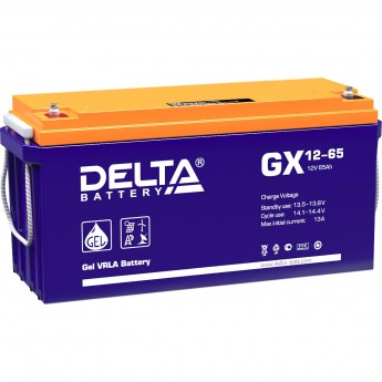 Аккумуляторная батарея DELTA GX 12-65 12V / 65Ah