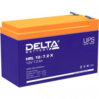 Аккумуляторная батарея DELTA HRL 12-7.2 X 12V / 7.2Ah