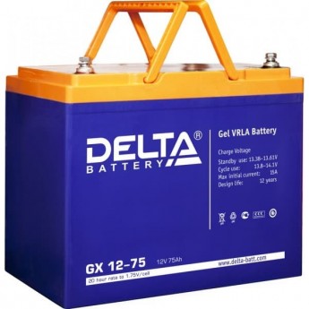 Аккумуляторная батарея DELTA GX 12-75 12V / 75Ah