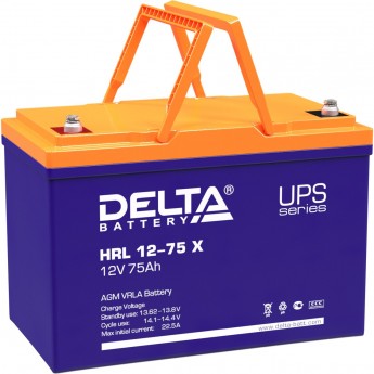 Аккумуляторная батарея DELTA HRL 12-75 X 12V / 75Ah Аккумуляторная батарея DELTA HRL 12-75 X 12V / 75Ah