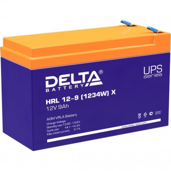 Аккумуляторная батарея DELTA HRL 12-9 1234W X 12V / 9Ah